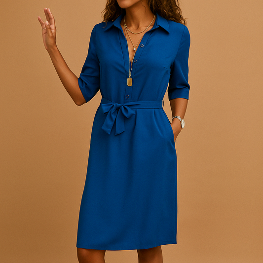 Elegant modern dress for women with flattering fit and timeless design, perfect for daily wear, office looks, or evening occasions.